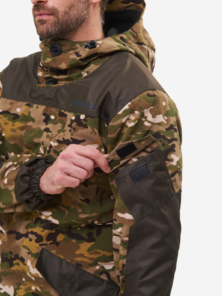 Костюм мужской Huntsman Горка-3, демисезонный для рыбалки и охоты, ткань рипстоп