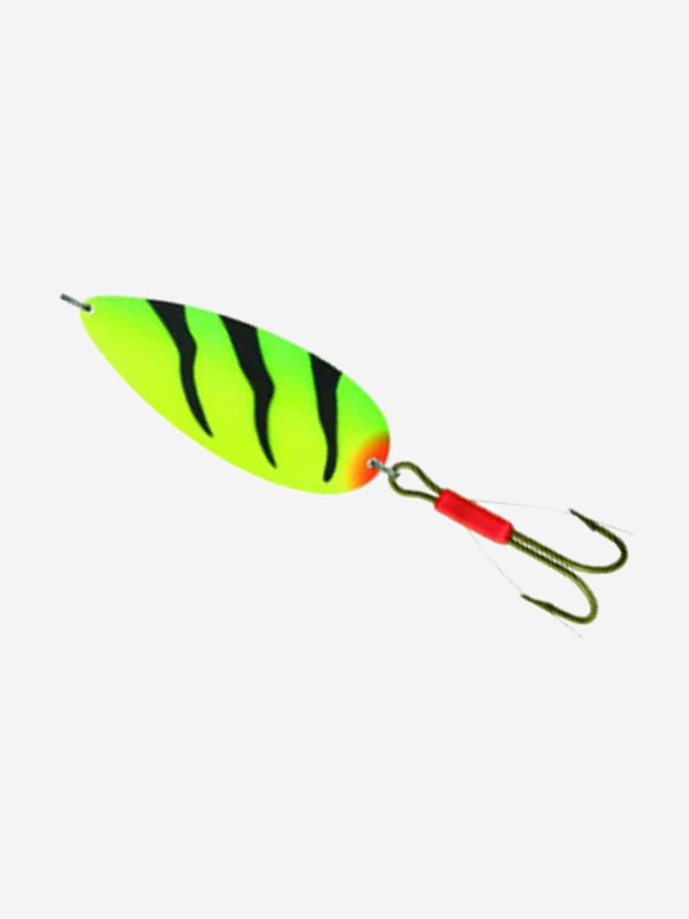 Блесна для рыбалки Kuusamo Hauki 80/22 незацепляйка, BL/GR/Fye-S (колеблющаяся)
