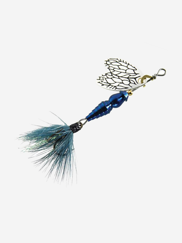 Блесна для рыбалки вертушка Mepps BUG, 00, Iron Blue, 1 штука