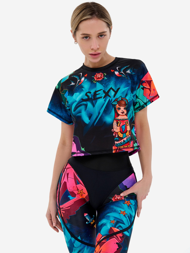 Футболка женская Bona Fide: Aero T-Shirt "Matryoshka"