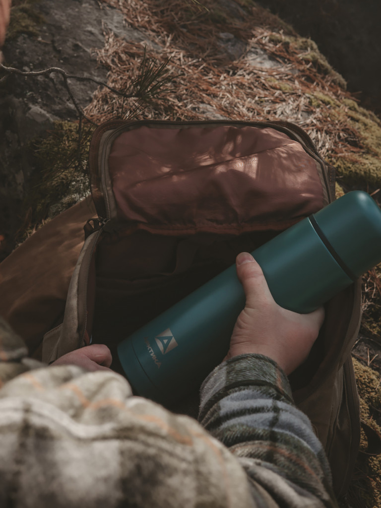 Термос вакуумный Арктика 1 л, хвоя