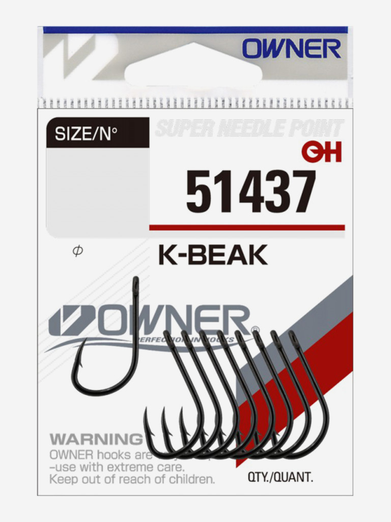 Крючок OWNER K-Beak BC №1 7шт