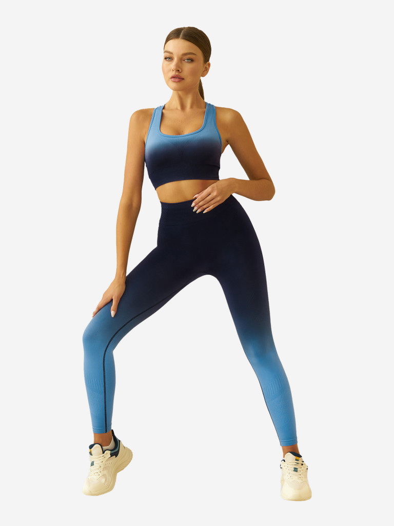 Легинсы женские бесшовные с высокой посадкой EAZYWAY