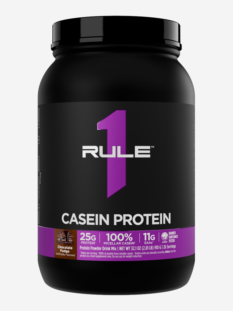 Протеин Rule 1 Casein Protein, 910 г, Шоколадная помадка
