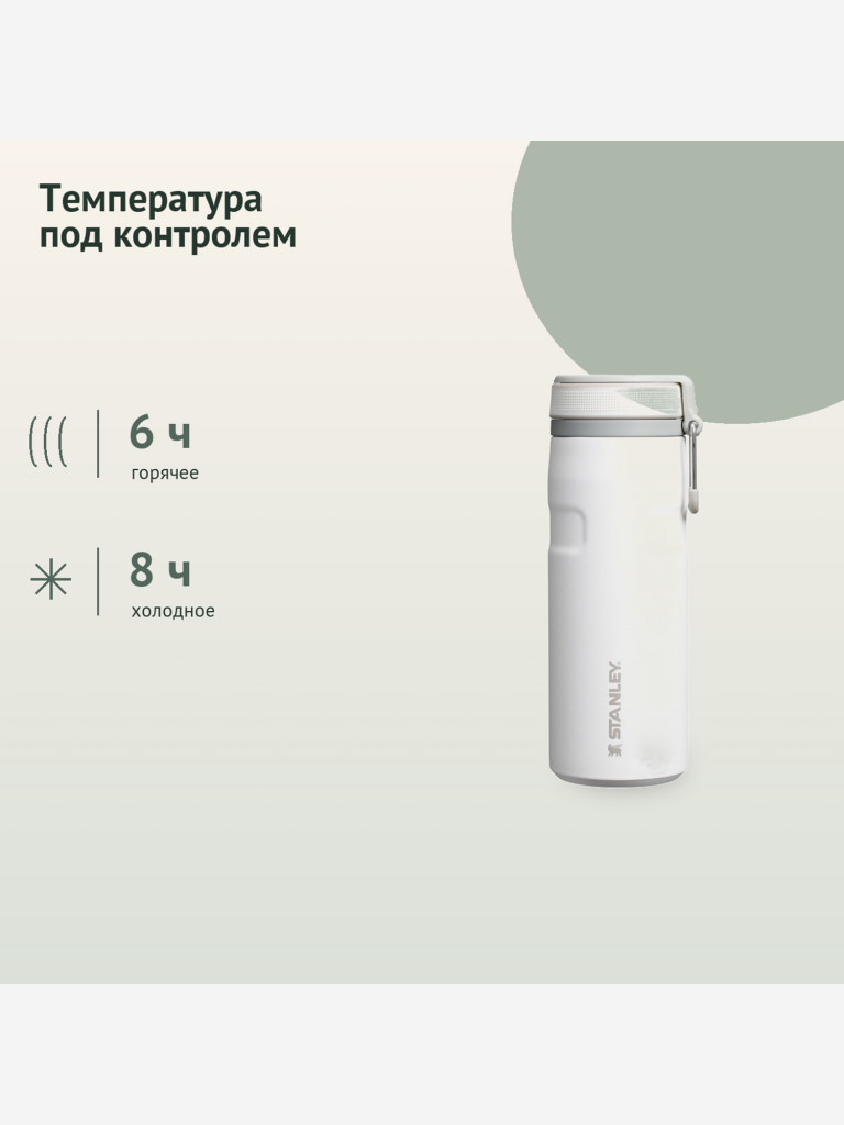 Термокружка STANLEY Aerolight 0,47L (10-13973-001) белая, шт