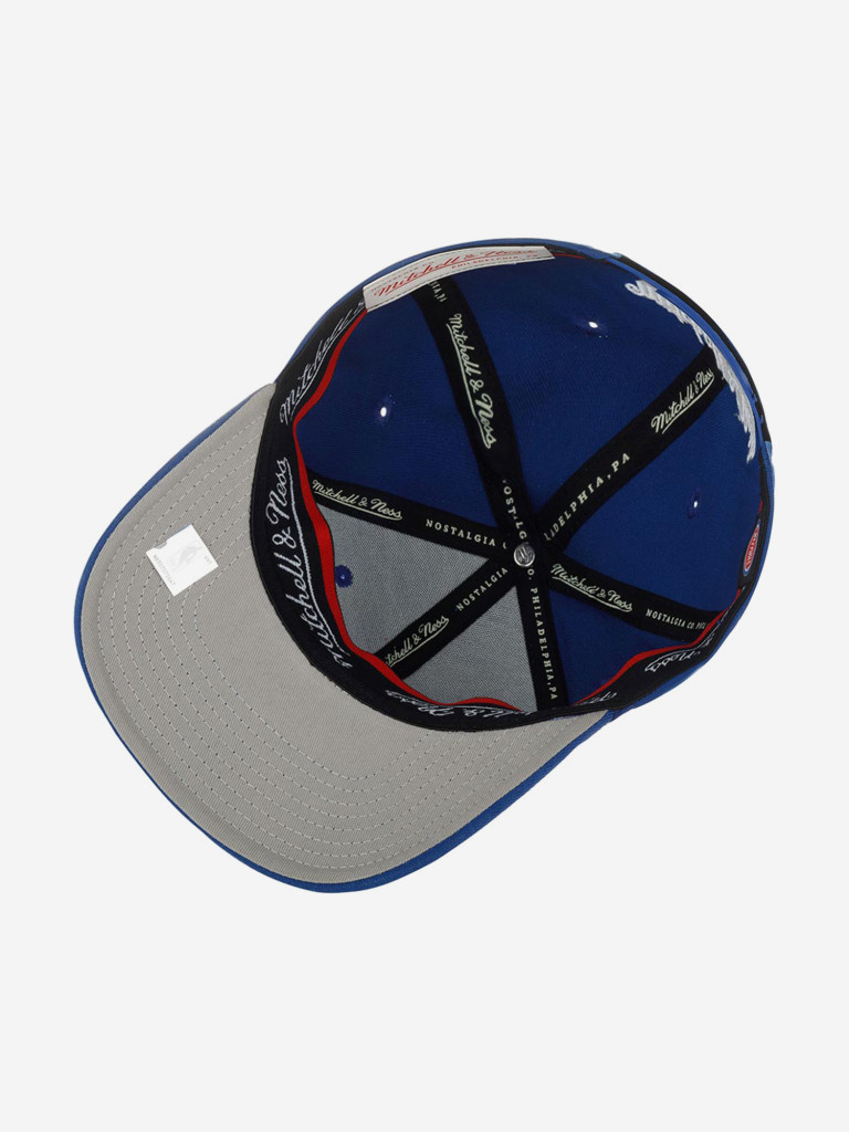 Бейсболка MITCHELL NESS 6HSSMM19361-DPIROYA Detroit Pistons NBA (синий)