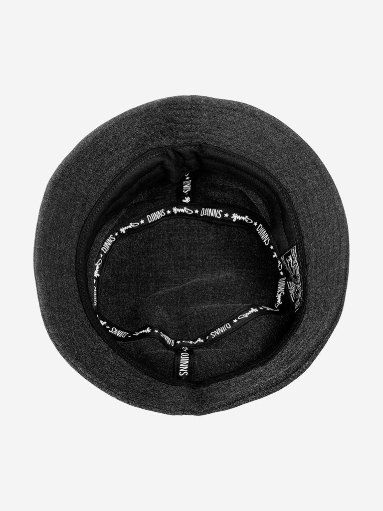 Панама DJINNS Bucket Hat WoolMelange (черный)