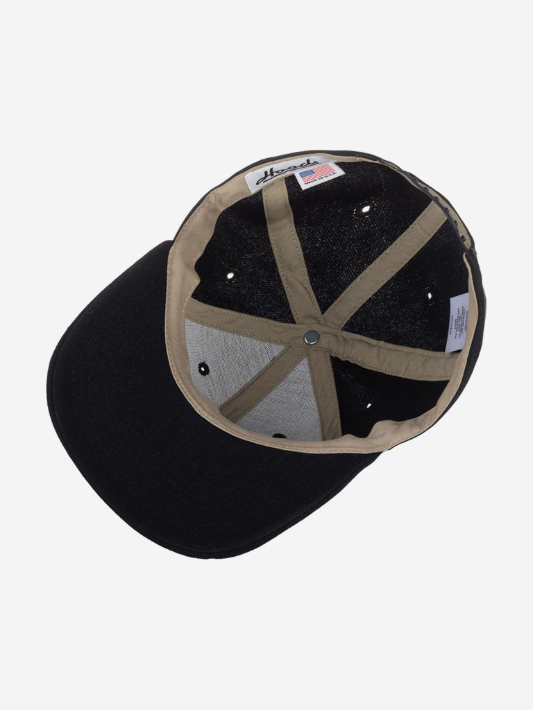 Бейсболка с прямым козырьком HOOD 100-MWL005-CA069-BKA Los Angeles X