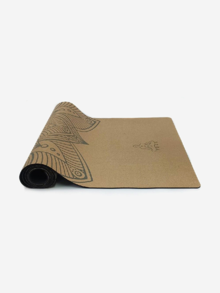 Коврик RamaYoga для йоги Zodiac Collection Cork 1.8 Лев, 25416