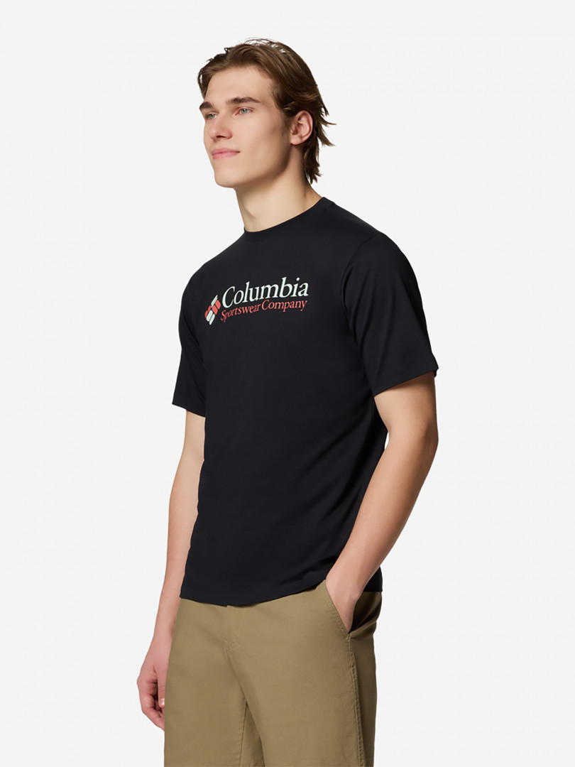 Футболка мужская Columbia CSC Basic Logo Short Sleeve Черный 2599₽