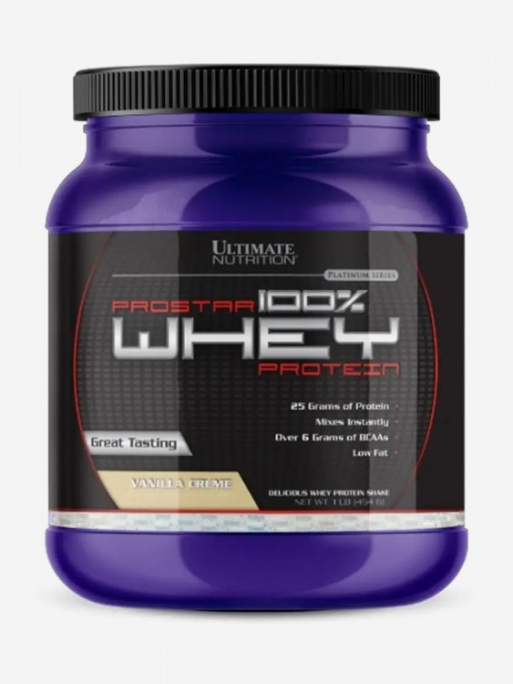 Протеин Ultimate Nutrition Prostar Whey, 454 г, Ванильный крем