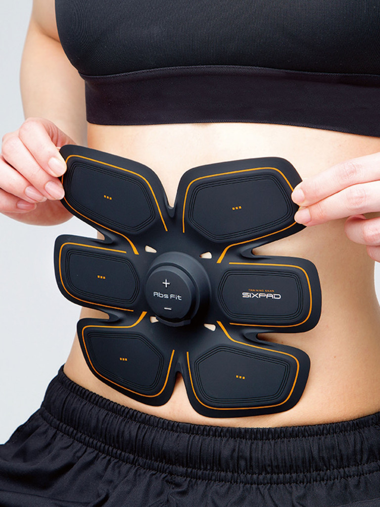 Миостимулятор для тренировки мышц и укрепления пресса SIXPAD ABS FIT 2  черный, оранжевый цвет — купить за 14100 руб. со скидкой 40 %, отзывы в  интернет-магазине Спортмастер