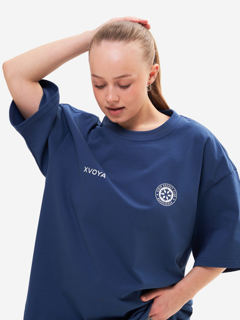 Футболка XVOYA PUCK синяя
