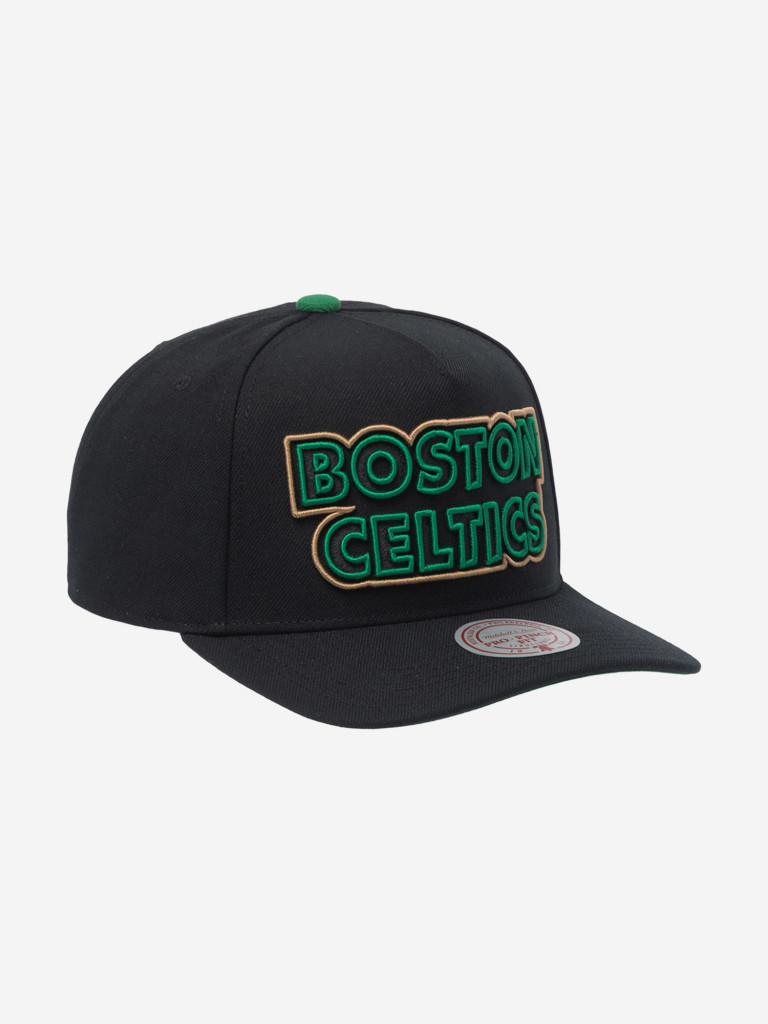 Бейсболка MITCHELL NESS HP12823-BCEBLCK Boston Celtics NBA