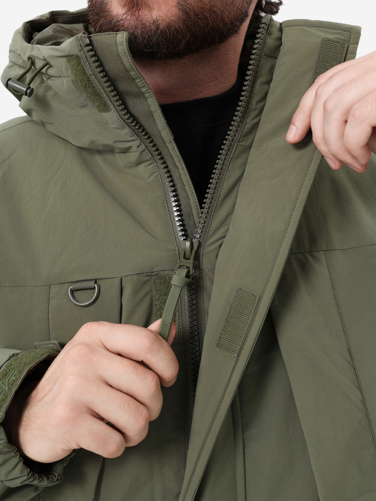 Парка длинная зимняя мужская Seal Long Puffer Parka Alpha Industries