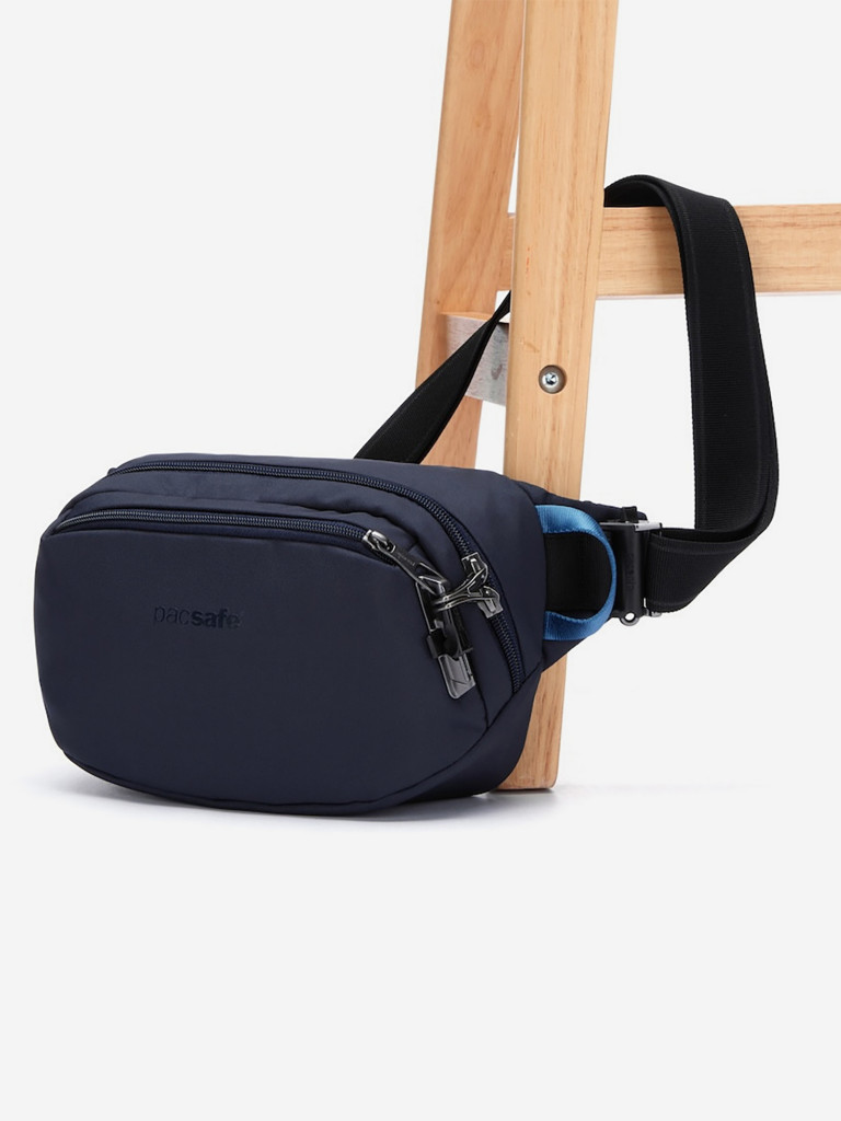Поясная сумка антивор Pacsafe V Hip Pack, Ocean, 4 л.