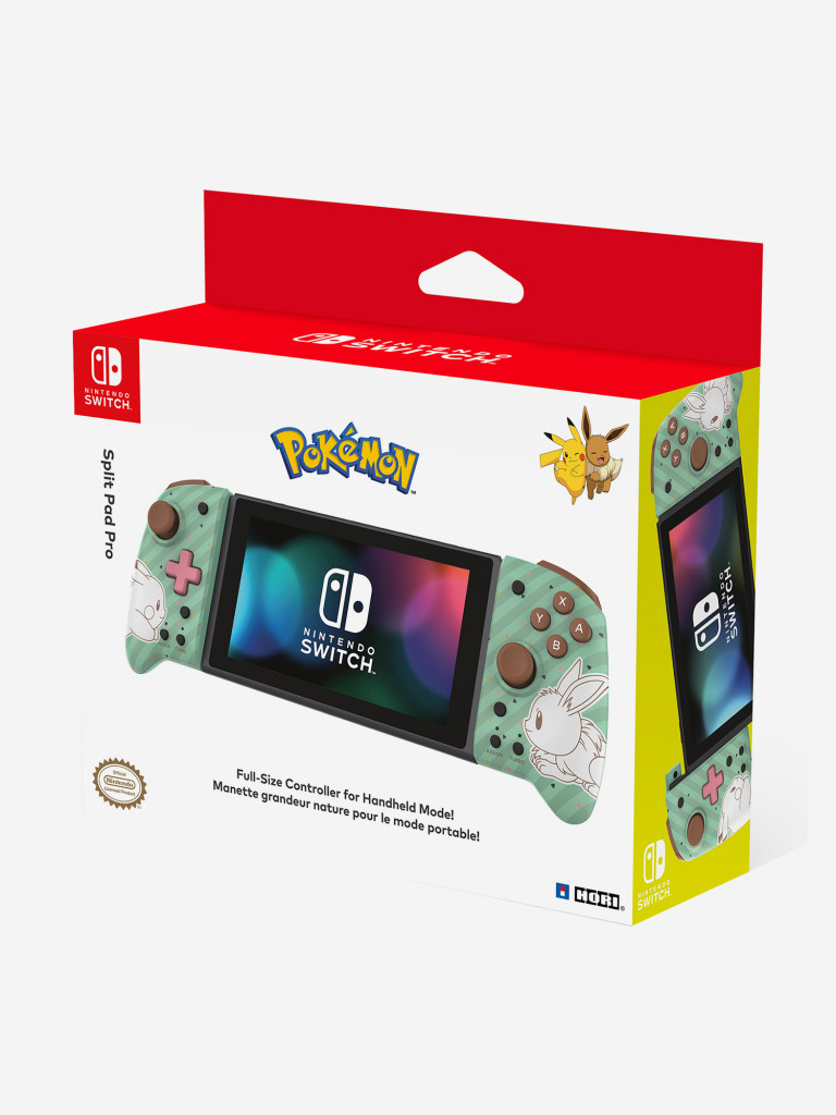 Контроллер HORI для Nintendo Switch Split Pad Pro / Pikachu & Eevee (NSW-296U)
