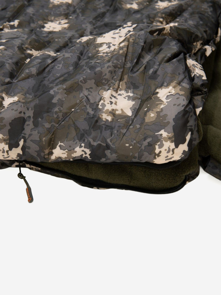 Спальный мешок Huntsman Аляска зимний утепленный с подголовником одноместный (до -25) для охоты и рыбалки