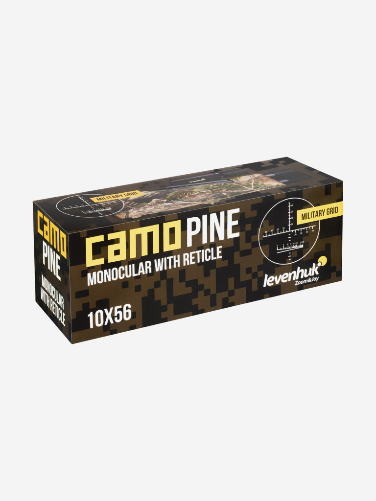 Монокуляр Levenhuk Camo Pine 10x56 с сеткой