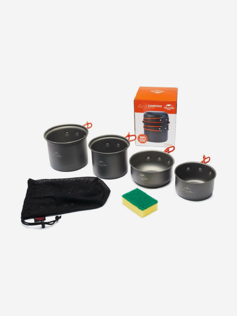 Набор посуды из четырех предметовNaturehike NH15T401-G