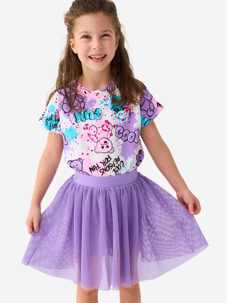 Юбка-шорты для девочек PlayToday