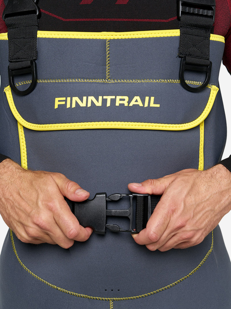 Вейдерсы мужские мембранные FINNTRAIL Blackwater с сапогом