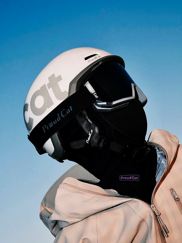 Горнолыжный шлем PROUD CAT Hard Scalp белый