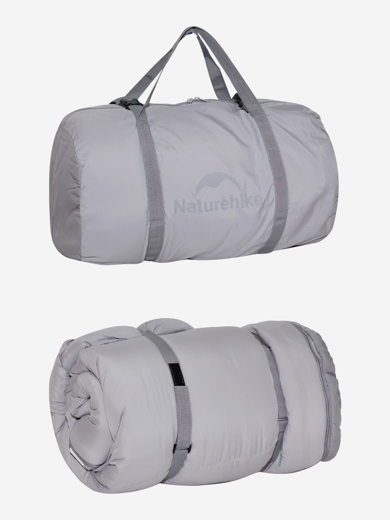 Спальный мешок Naturehike Oval PS200, серый