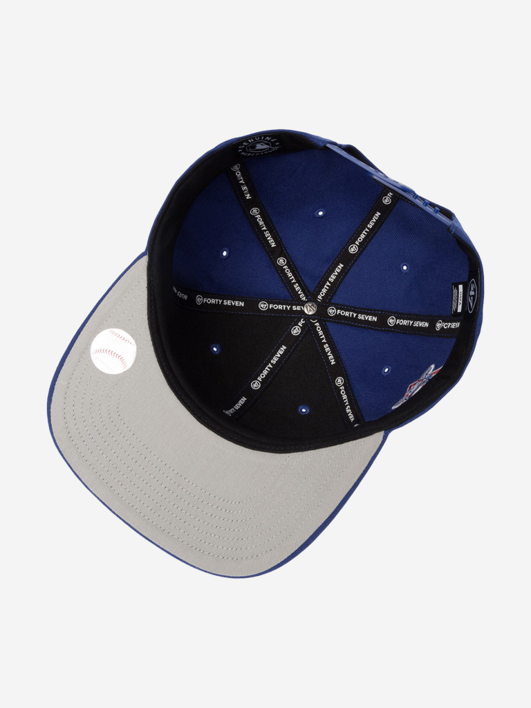 Бейсболка с прямым козырьком 47 BRAND B-SRS12WBP-RY Los Angeles Dodgers MLB