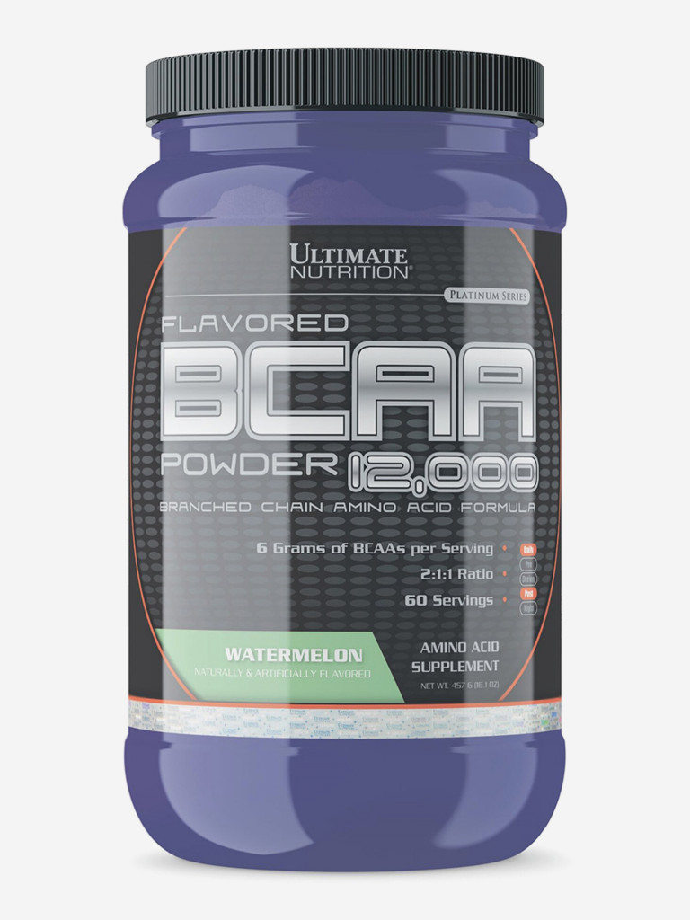 Аминокислоты Ultimate Nutrition BCAA 12000, 457 г, Арбуз