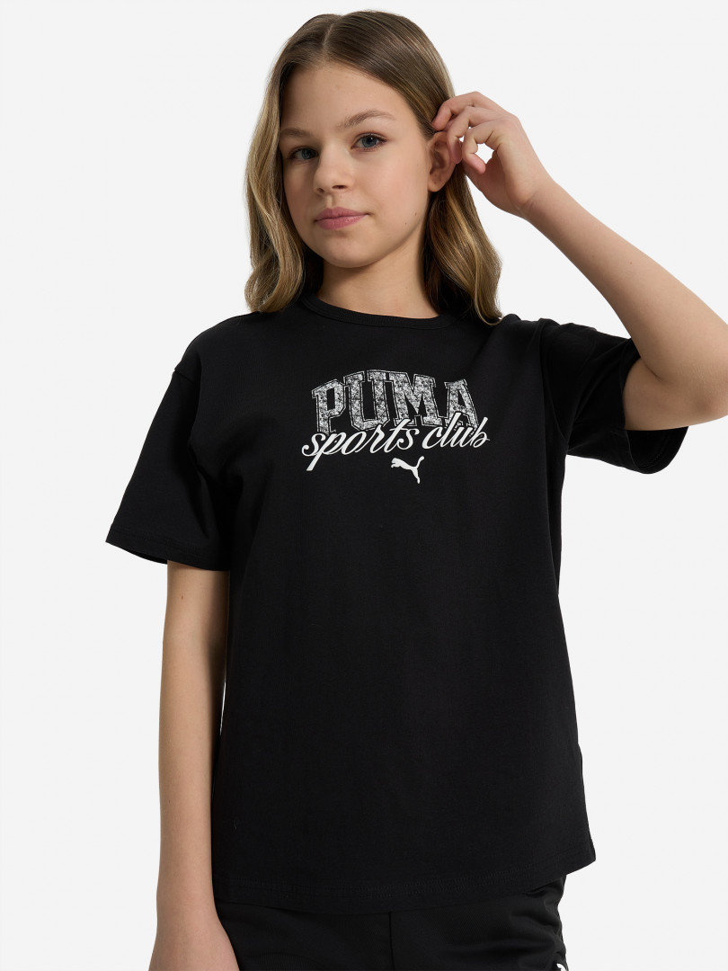 Футболка для девочек PUMA Classic Черный 1199₽