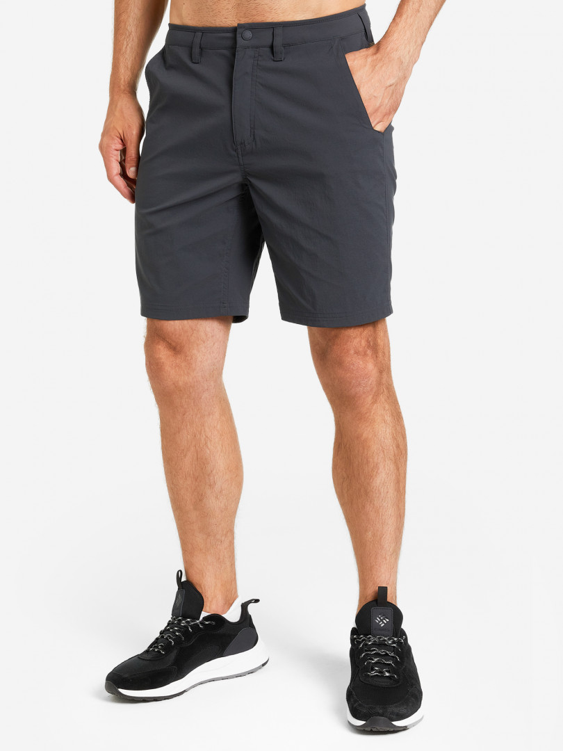 фото Шорты мужские mountain hardwear basin trek short, серый