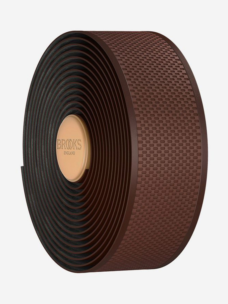 Обмотка на руль Brooks Cambium Rubber Bar Tape Brown
