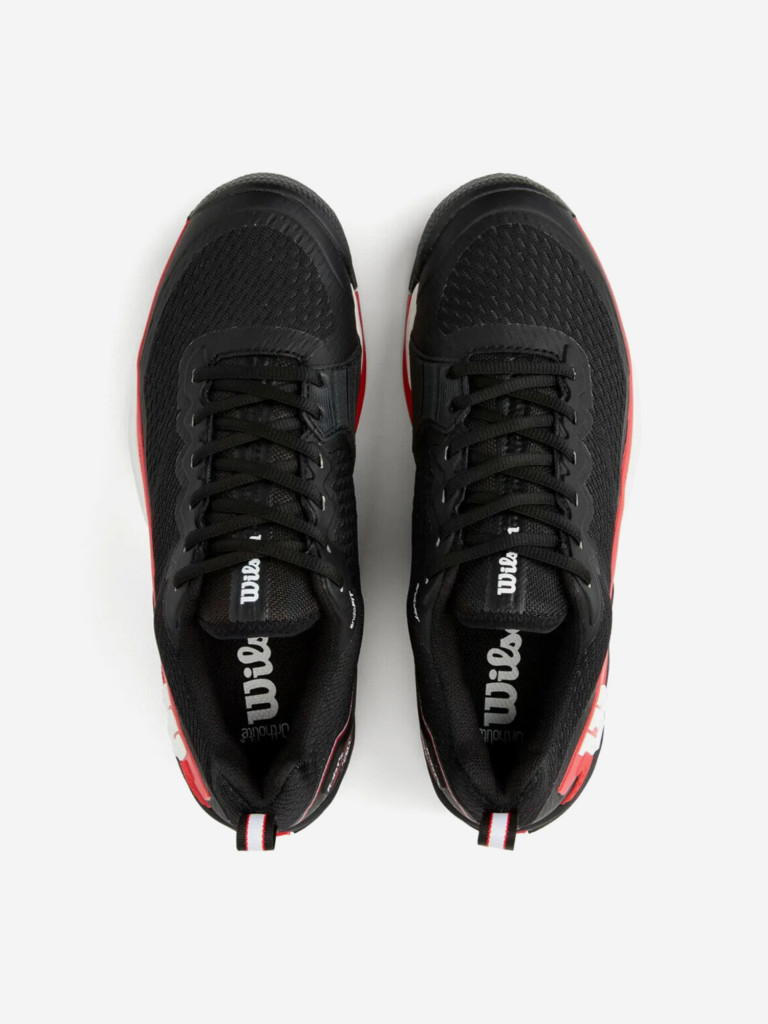 Кроссовки мужские Wilson Rush Pro 4.5 All Court Black/Red