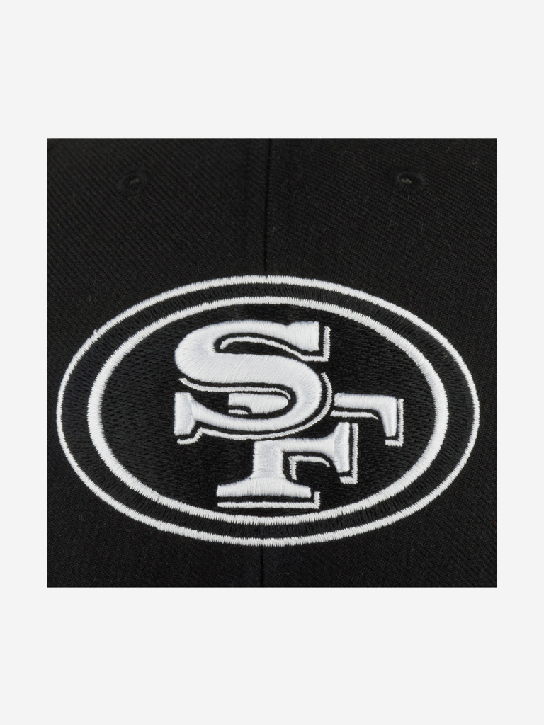 Бейсболка 47 BRAND F-MVP27WBV-BKW San Francisco 49ers NFL (черный)