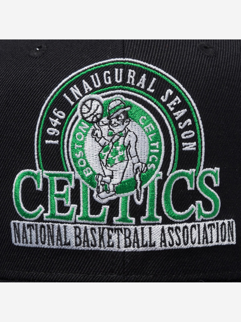 Бейсболка MITCHELL NESS HP13815-BCEBLCK Boston Celtics NBA