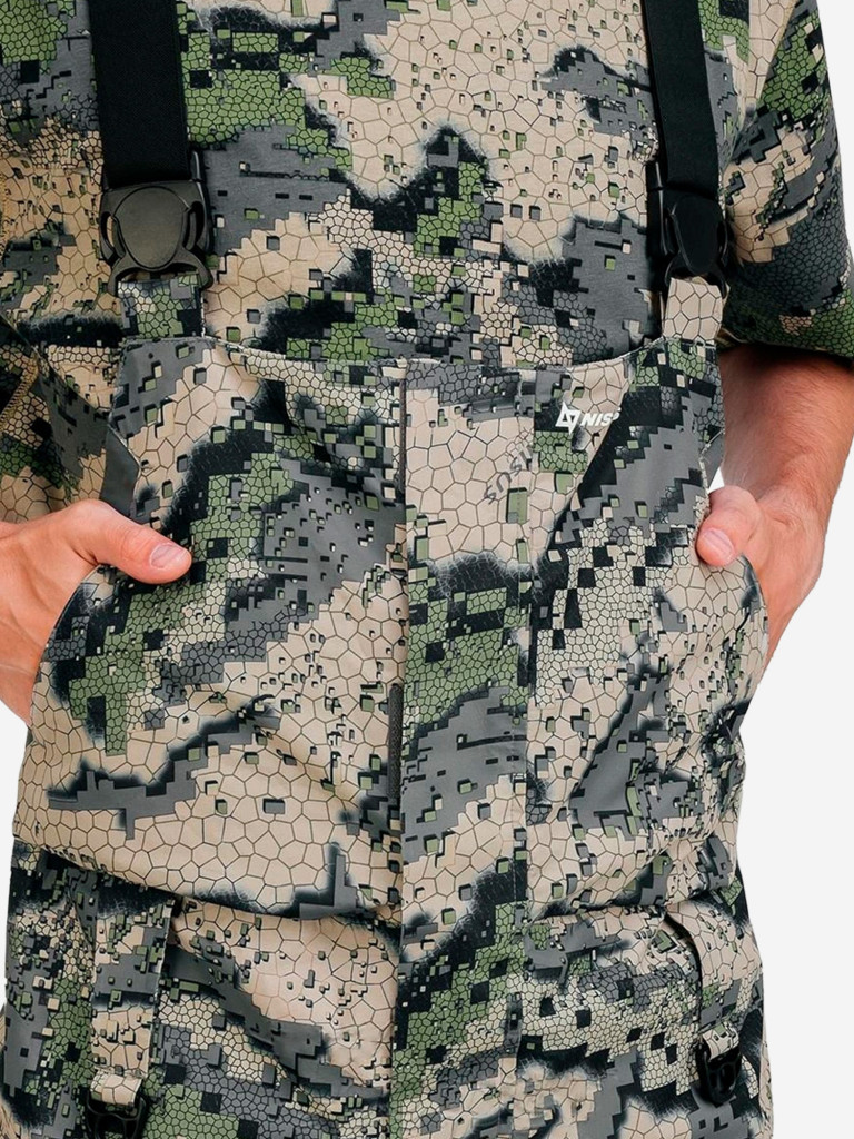 Костюм демисезонный Nisus Defender (куртка+полукомбинезон) для рыбалки и охоты