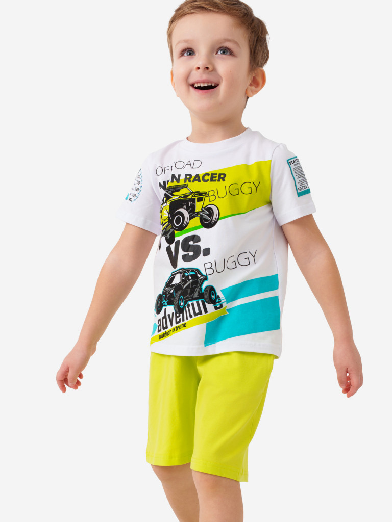 Комплект для мальчиков: футболка, шорты PlayToday