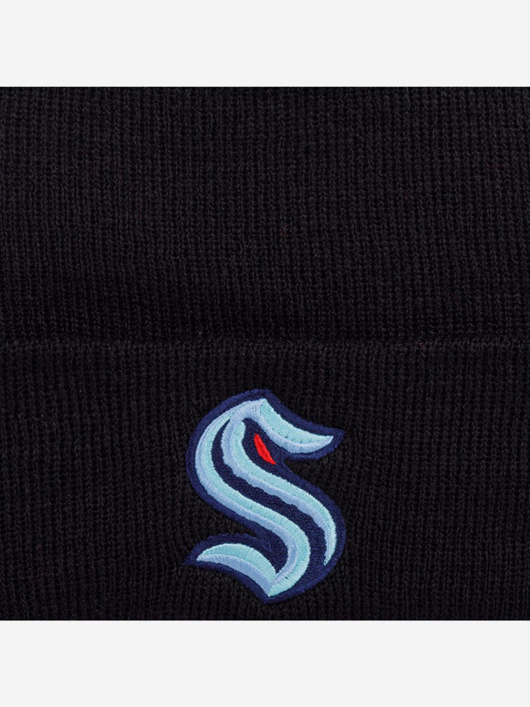 Шапка с отворотом AMERICAN NEEDLE 39712A-SEK Seattle Kraken Basic NHL