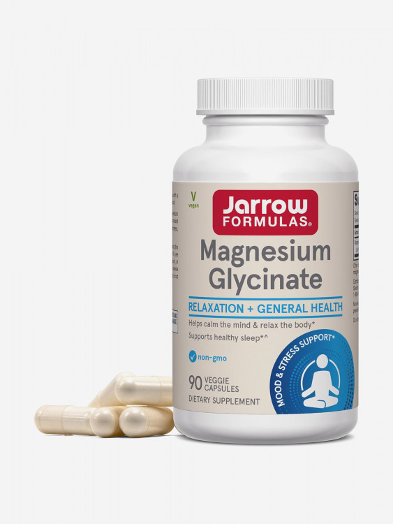 Jarrow Formulas Магнезиум глицинат Magnesium Glycinate 90 veg caps