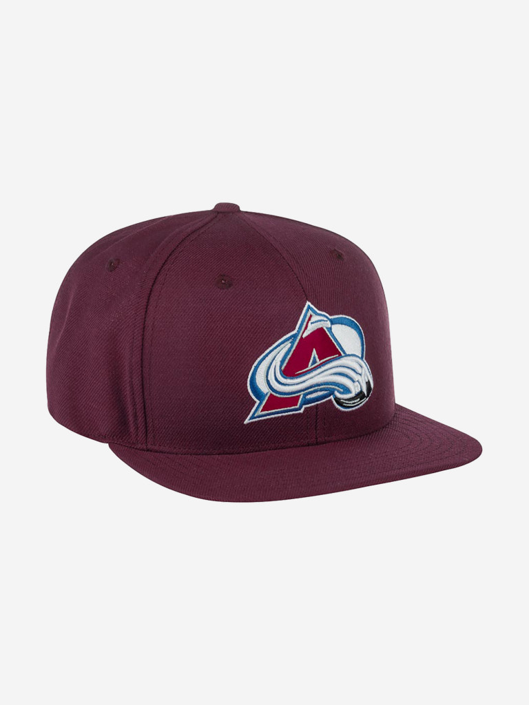 Бейсболка с прямым козырьком AMERICAN NEEDLE 21006A-COA Colorado Avalanche Archive 400 NHL (малиновый)