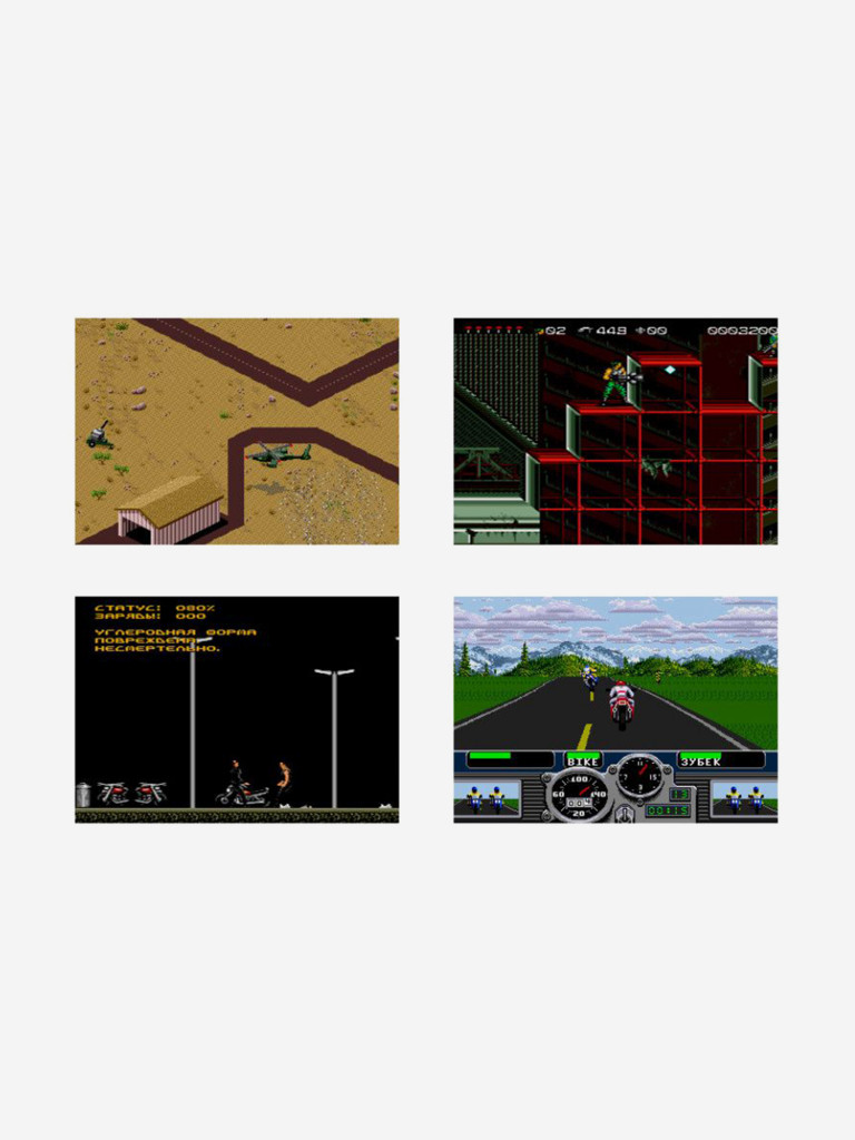 Картридж игровой DVTech 9 игр (на русском) 16bit