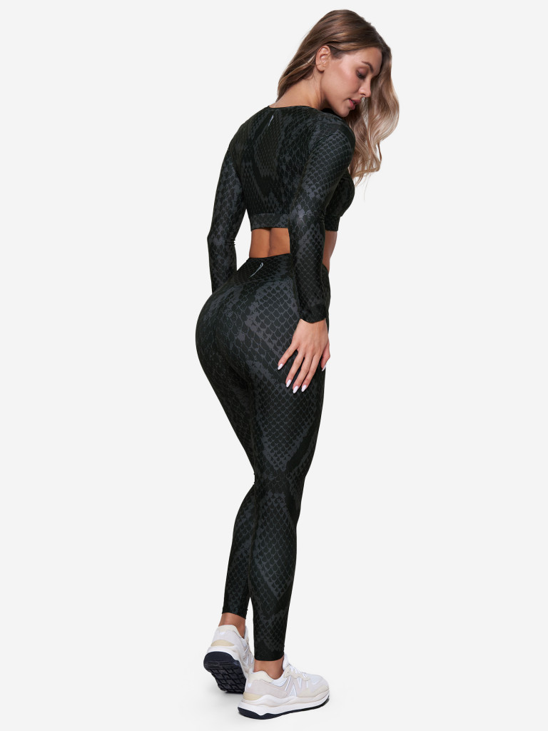 Легинсы женские спортивные BARKA, лосины для спорта, тайтсы