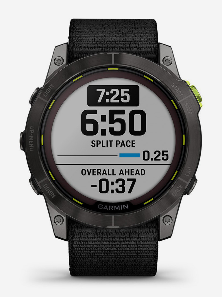 Спортивные часы Garmin Enduro 2 с титановым безелем и нейлоновым ремешком