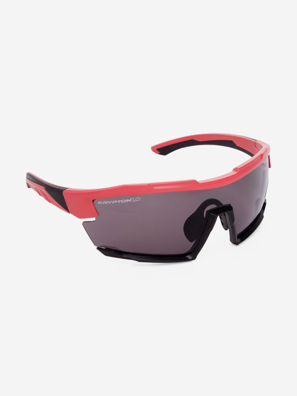 Спортивные очки KRYPTON, модель TORONTO красный/черный цвет — купить за 4900 руб., отзывы в интернет-магазине Спортмастер
