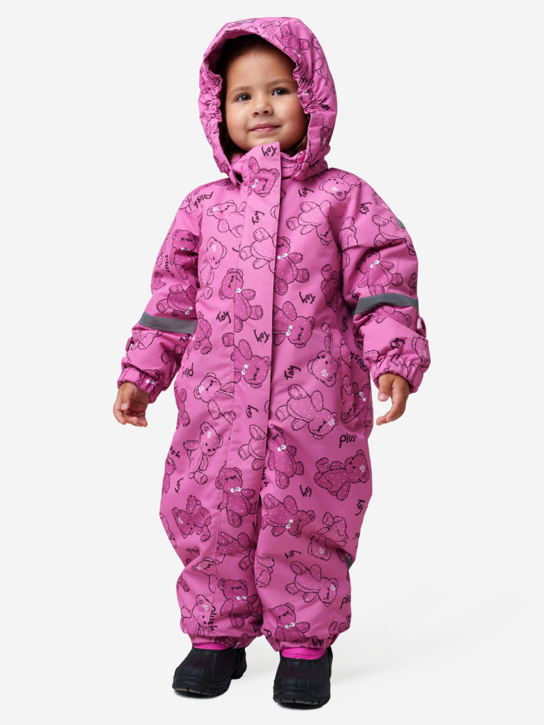 Комбинезон зимний для девочек PlayToday