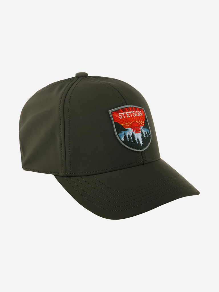 Бейсболка STETSON 7721171 BASEBALL CAP SUNSET (зеленый)