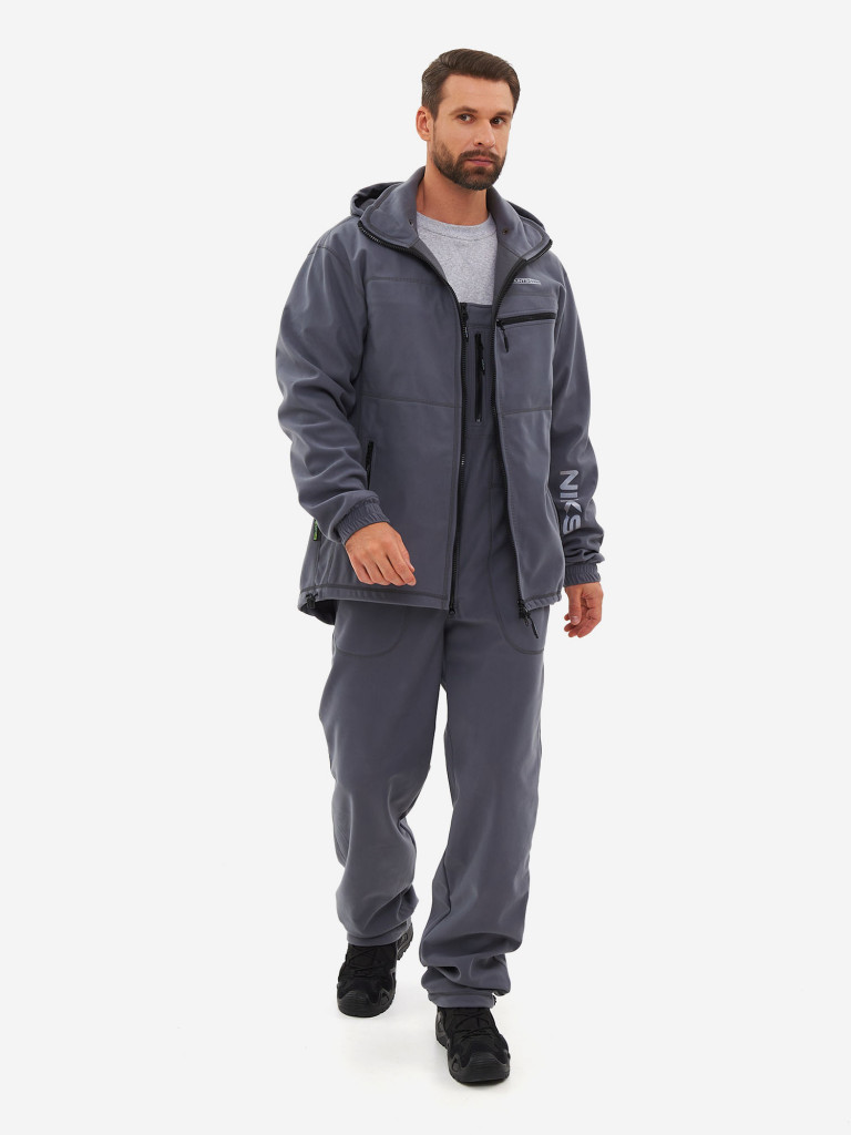 Костюм мужской демисезонный Huntsman Никс Люкс, ткань Alova Windblock