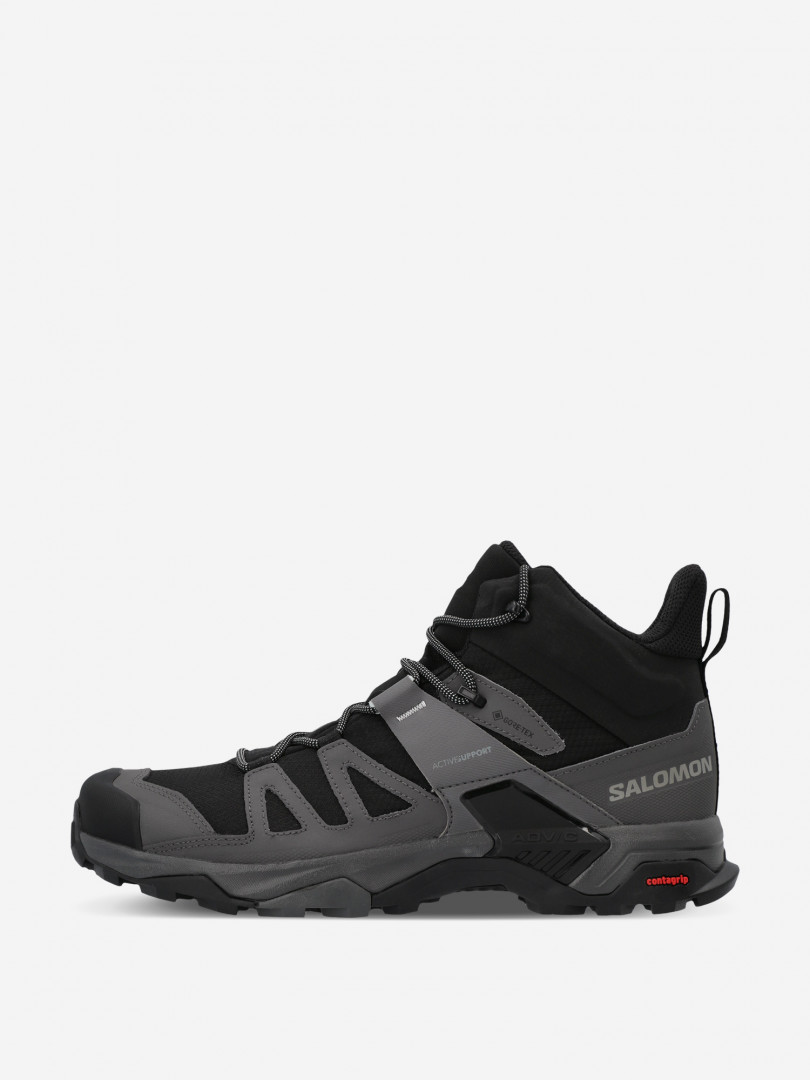 фото Ботинки мужские salomon x ultra 4 mid gtx, черный