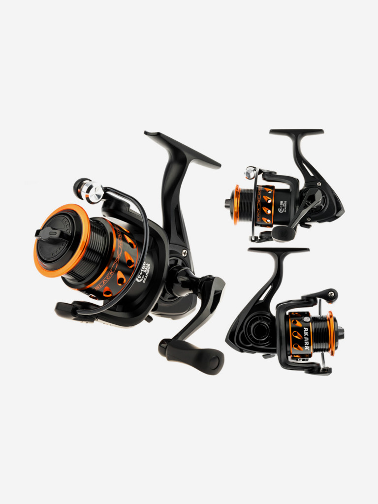 Катушка безынерционная Akara Black Hunter 2000S 9+1bb